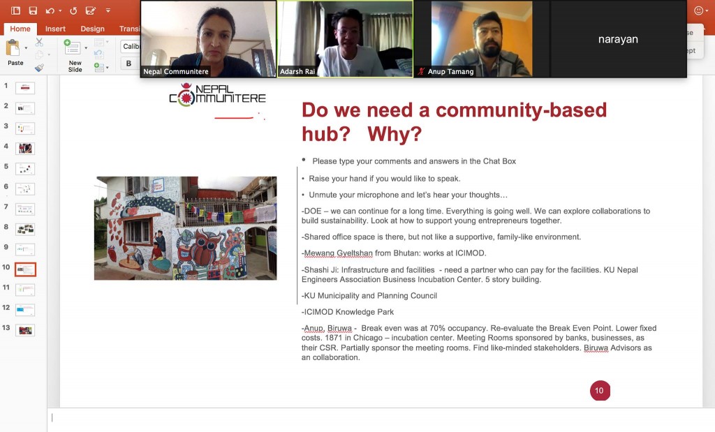 Why we need a community-based hub?